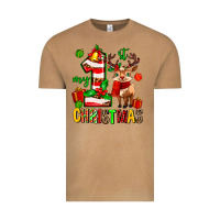 Vintage Camel my first christmas reindeer Vintage Tee - MaliasSmallBusiness
