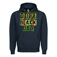 Navy dope black dad Zipper Hoodie - CowGirlArtShop