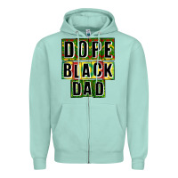 Seafoam dope black dad Zipper Hoodie - CowGirlArtShop