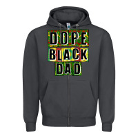 Smoke dope black dad Zipper Hoodie - CowGirlArtShop