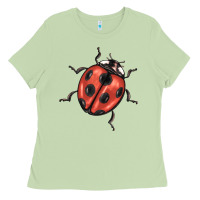 Matcha ladybug Ladies Tee - BarkalooDesign