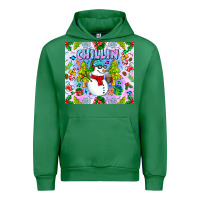 Emerald Chillin Snow Urban Hoodie - CowhideDigitalArt