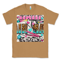 Toasted Coconut leopard and cowhide hair and curling iron with hearts and flowers seam Classic Tee - BundleAndBundleShop