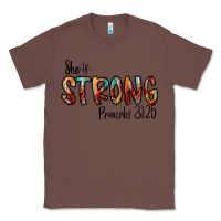 Chestnut she is strong provebs Classic Tee - CowhideDigitalArt