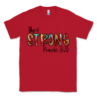 Red she is strong provebs Classic Tee - CowhideDigitalArt