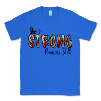 True Royal she is strong provebs Classic Tee - CowhideDigitalArt