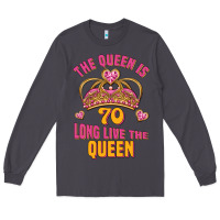 Smoke the queen is 70 long live the queen Long Sleeve Tee - Jasminsmagicworld