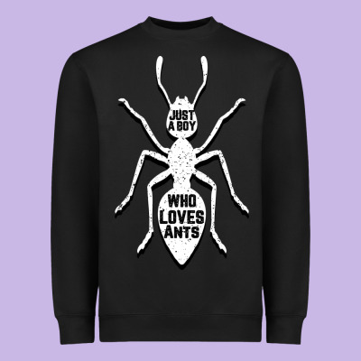 Just A Boy Who Loves Ants Heavyweight Sweatshirt Designed By Bettercallsaul
