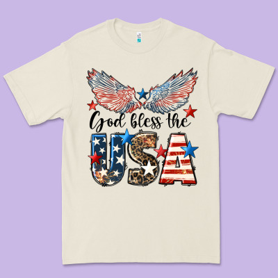 Western God Bless The Usa Premium Tee Designed By Lillyallendesigns