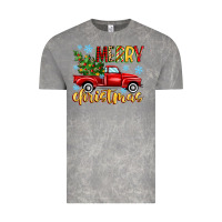 Cloud Rock merry christmas truck Vintage Tee - MaliasSmallBusiness