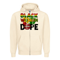 Sandshell black woman are dope Zipper Hoodie - CowGirlArtShop