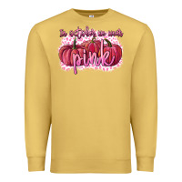Antique Gold In October we wear pink Breast Cancer Premium Sweatshirt - FaDigitalArtStudio