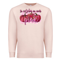 Pale Pink In October we wear pink Breast Cancer Premium Sweatshirt - FaDigitalArtStudio