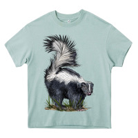 Arona skunk Heavy Core Tee - LillyAllenDesigns