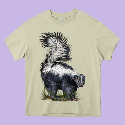 Skunk Heavy Core Tee Designed By Lillyallendesigns