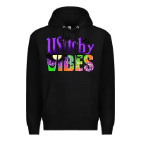 Black witchy vibes Premium Hoodie - JahusDesignShop