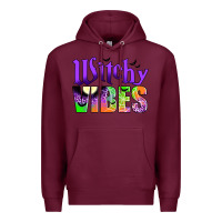 Burgundy witchy vibes Premium Hoodie - JahusDesignShop