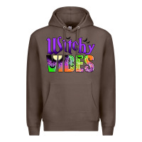 Coffee witchy vibes Premium Hoodie - JahusDesignShop