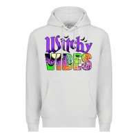 Dove Grey witchy vibes Premium Hoodie - JahusDesignShop