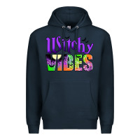 Navy witchy vibes Premium Hoodie - JahusDesignShop