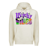 Oatmeal Heather witchy vibes Premium Hoodie - JahusDesignShop