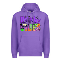 Purple witchy vibes Premium Hoodie - JahusDesignShop