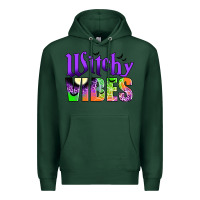 Sports Green witchy vibes Premium Hoodie - JahusDesignShop