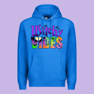 Witchy Vibes Premium Hoodie Designed By Jahusdesignshop