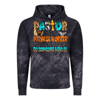 Cloud Black Pastor not a miracle worker Vintage Hoodie - MaliasSmallBusiness