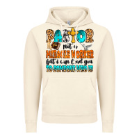 Vintage Artic Pastor not a miracle worker Vintage Hoodie - MaliasSmallBusiness