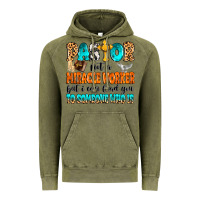Vintage Olive Pastor not a miracle worker Vintage Hoodie - MaliasSmallBusiness
