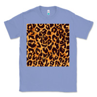Colony Blue leopard seamless pattern bbs Classic Tee - BundleAndBundleShop