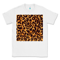 White leopard seamless pattern bbs Classic Tee - BundleAndBundleShop