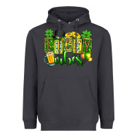 Smoke St. Patrick's Lucky vibes Heavyweight Hoodie - OliviaCreatesArt