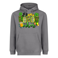 Storm St. Patrick's Lucky vibes Heavyweight Hoodie - OliviaCreatesArt