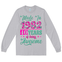 Moon Dust made in 1982, 40 years of being awesome Long Sleeve Tee - Jasminsmagicworld