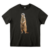 Asphalt Meerkat Heavy Core Tee - LillyAllenDesigns