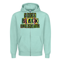 Seafoam dope black daughter Zipper Hoodie - CowGirlArtShop
