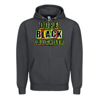 Smoke dope black daughter Zipper Hoodie - CowGirlArtShop
