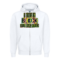 White dope black daughter Zipper Hoodie - CowGirlArtShop