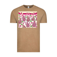 Vintage Coffee pink christmas tree cakes Vintage Tee - MaliasSmallBusiness