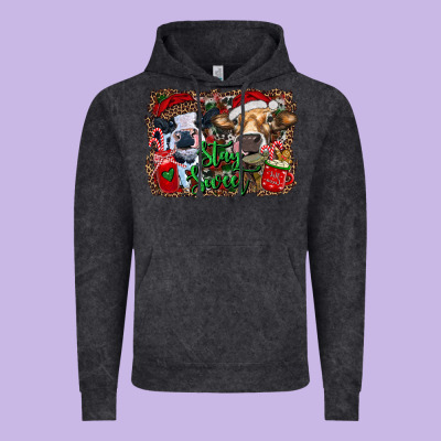 Stay Sweet Heifers Vintage Hoodie Designed By Ranaportraitstore