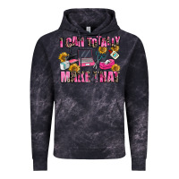 Cloud Black i can totally make that Vintage Hoodie - MaliasSmallBusiness