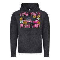 Vintage Black i can totally make that Vintage Hoodie - MaliasSmallBusiness
