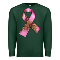 Sports Green Breast Cancer ribbon Premium Sweatshirt - FaDigitalArtStudio