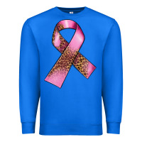 True Royal Breast Cancer ribbon Premium Sweatshirt - FaDigitalArtStudio