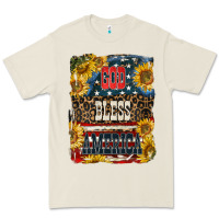 Bone Western God Bless America Premium Tee - LillyAllenDesigns