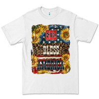 White Western God Bless America Premium Tee - LillyAllenDesigns