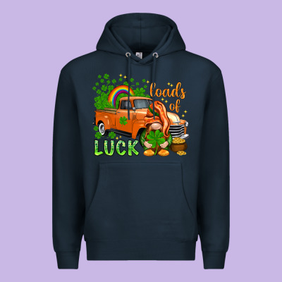 St. Patrick's Loads Of Luck With Gnome Premium Hoodie Designed By Howdyjamesfarm