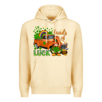 Pina Colada St. Patrick's Loads of luck with gnome Premium Hoodie - HowdyJamesFarm